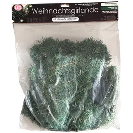 Mojawo LED Tannengirlande 270 cm mit 35 LED