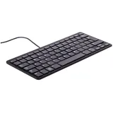 Raspberry Pi® RPI-KEYB (UK)-BLACK/GREY USB Tastatur Englisch, QWERTY Schwarz, Grau USB-Hub