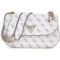 GUESS Eco Carly Schultertasche 24 cm weiss