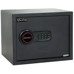 Safe / Tresor SAFE COMPACT 27l mit LCD Display schwarz hjh OFFICE