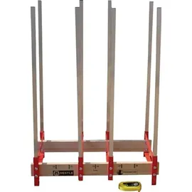Nestlé Sägebock Aluminium/Holz 820x203x465 mm mehrfarbig