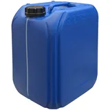 kanister-vertrieb® Wasserkanister Trinkwasserkanister Kanister BPA-frei lebensmittelecht (20 Liter blau)+ Etiketten