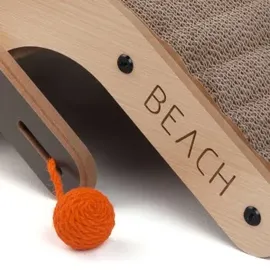 Canadian Cat Company Beach Chair Kratzmöbel 70 x 35 x 25 cm beige/braun