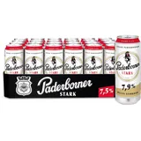 Paderborner Stark Bier, mild süffiges Helles Starkbier, Dosenbier EINWEG (24 x 0.5 L Dose)