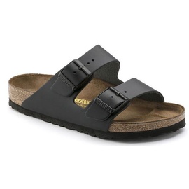 Birkenstock Arizona Naturleder schmal schwarz 41