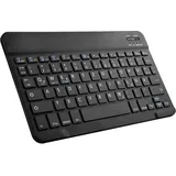 Cazy Tastatur Hülle Kompatibel mit Samsung Galaxy Tab S9 Ultra - Schutz Etui mit magnetisch Abnehmbarer (DE, Samsung Galaxy Tab S10 Ultra, Samsung Galaxy Tab S9 Ultra), Tablet Tastatur, Schwarz