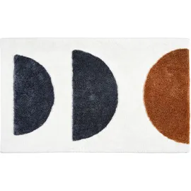 Schöner Wohnen Badteppich Barbados Schwarz 60 x 90 cm