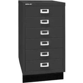 BISLEY MultiDrawer Schubladenschrank 34,9 x 43,2 x 67 schwarz