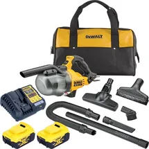 DeWalt DCV 501 LP2 Akku Stabsauger 18 V 0,7 l Staubklasse L + 2x Akku 5,0 Ah + Ladegerät