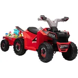 Homcom Kinderquad Elektro-Quad 6V rot (1-tlg)