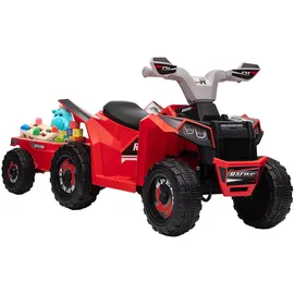 Homcom Kinderquad Elektro-Quad 6V rot (1-tlg)