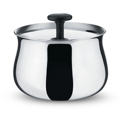 Alessi Zuckerdose Cha Ø 8 cm Edelstahl Silber