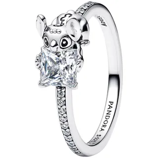 Pandora 193740C01 Damen-Ring Disney Stitch & Stone Silber, 56/17,8