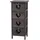 MCW Kommode Sues 29 x 70 x 25 cm Grau/Braun