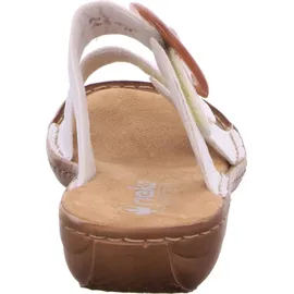 Rieker FSK Damen Sandalen für Damen, weiß, Größe 39 EU