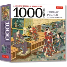 Pan macmillan Ltd. A Japanese Garden in Summertime - 1000 Piece Jigsaw Puzzle