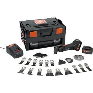 Fein AMM 700 Max Black Edition inkl. 2 x 4,0 Ah + 40-tlg. Zubehör + Koffer 71294161000