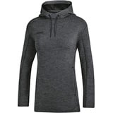 Damen Basics sweatshirt med hætte Kapuzensweat Anthrazit Meliert 38