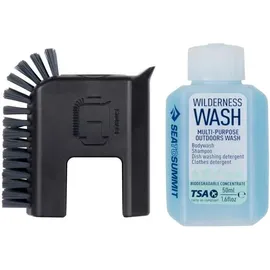 Sea to Summit Camp Kitchen Topfschrubber schwarz 2-teilig