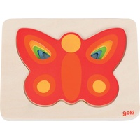 GoKi Schichtenpuzzle Schmetterling II