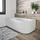 Riho Desire Corner Eckbadewanne 184 x 84 cm (B087001105)
