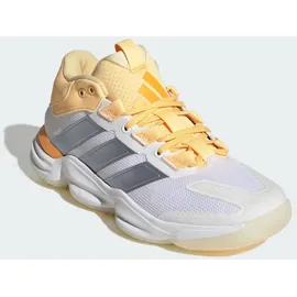 adidas Court Stabil Damen Silber/Weiß 42