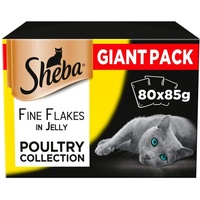 Sheba Delicacy Poultry Flavours in Jelly 80 x 85