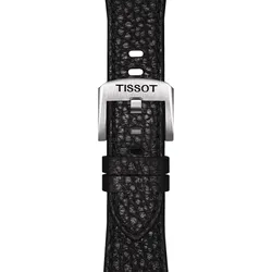 Tissot T852.049.990 Uhrenarmband Leder Schwarz für PRX Modelle
