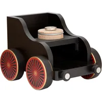 KWO Kunstgewerbe-Werkstätten Olbernhau GmbH Eisenbahnwagen 12 cm, schwarz