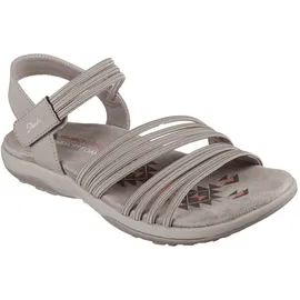 SKECHERS 163573 TPE Reggae Slim - Coffee Run Beige Sandal Gr. 40