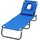 Outsunny Sonnenliege 190 x 56 x 28 cm blau klappbar