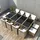 vidaXL Garten-Essgruppe 13-tlg. beige