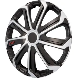 CARTREND Evo 15 Zoll 4 Stück Schwarz/Silber