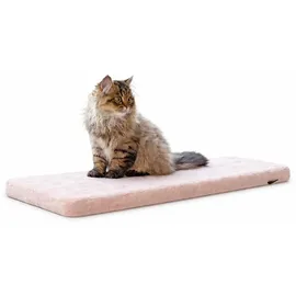 beeztees Moza, Fensterbankkissen, Plusch, Rosa, 65x27x3 cm