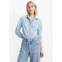Levi's The Classic Langarmhemd Med Indigo / Flat Finish M