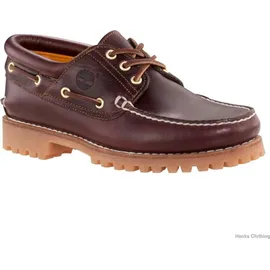 Timberland Authentics 3 Eye Classic Herren Burgundy 41