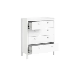 Möbel Kraft Madrid 82,1 x 99 x 38 cm Weiß