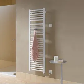Kermi Basic-R-E Badheizkörper 804 x 899 mm 600 W weiß Seitenventil