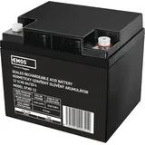 EMOS Wartungsfreier Bleiakku/Bleiakkumulator für Notbeleuchtung, USV, 12V, 40Ah,