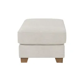 Soho Hocker Franka 75 x 42 x 62 cm Weiß