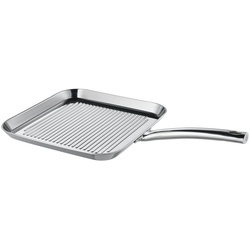 SCHULTE-UFER Grillpfanne Skagen, Edelstahl (Einzelartikel, 1 x Pfanne), 28 x 28 cm