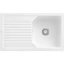 Villeroy & Boch Linara 50 rechts Einbau Keramik weiß Handbetätigung 860 x 510 mm