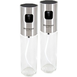 WESTMARK Essig-/Ölsprüher-Set, 17,5 cm, Zum gezielten - sparsamen - Dosieren von Essig und Öl, Volumen: 100 ml