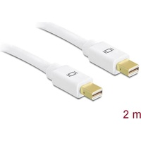 DeLock 82795 DisplayPort-Kabel Mini-DisplayPort Stecker - Mini-DisplayPort Stecker 2,0
