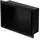 luxebath Wandnische Edelstahl 20x30x10cm Schwarz Duschnische, Randlos, Einbauregal,