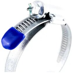Schutzkappe PVC blau für NORMA Schlauchschellen  / (Bandbreite) 9 mm
