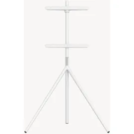 pro.tec Valle TV-Ständer 137 x 85,5 x 46,5 cm Weiß Aluminium/Kunststoff/Metall/Stahl
