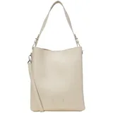 Marc O'Polo Brinja Hobo Bag Leather Grey Silk/Beige