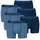 Puma Everyday Basic Boxers 6P unifarben Blau L 6er Pack