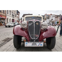 PAPERMOON Fototapete „Oldtimer“ Tapeten Gr. B/L: 2,50 m x 1,86 m, Bahnen: 5 St., bunt Fototapeten